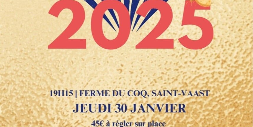 Soirée Interclubs Voeux 2025